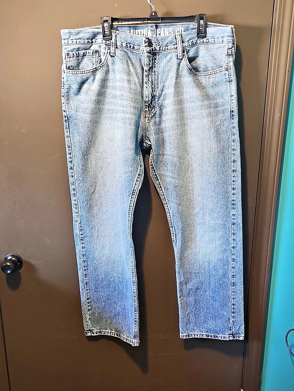 Nautica Jeans Co. relaxed fit Relaxed Fit Blue Waist 33 x 30